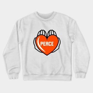 Peace and love Crewneck Sweatshirt